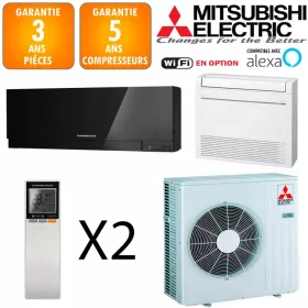 Mitsubishi Bi-split MXZ-5F102VF + MSZ-EF50VGB + MFZ-KT50VG