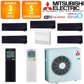 Mitsubishi Sextuple-split MXZ-6F120VF + 3 X MSZ-LN18VGB + 2 X MSZ-LN25VGB + MFZ-KT35VG