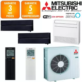Mitsubishi Tri-split MXZ-5F102VF + MSZ-LN18VGB + MFZ-KT35VG + MSZ-LN50VGB