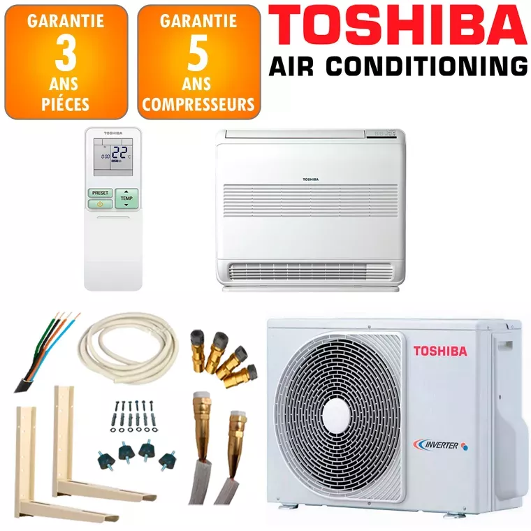 Pack Climatisation Console Toshiba RAS-B13J2FVG-E