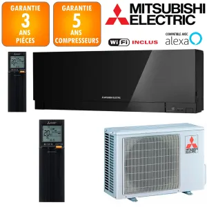 Climatiseur Mitsubishi MSZ-EF35VGKB + MUZ-EF35VG
