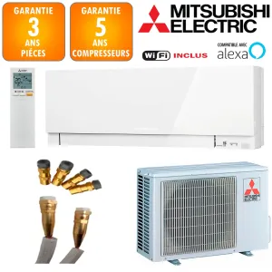 Climatiseur Prêt à poser Mitsubishi MSZ-EF25VGKW