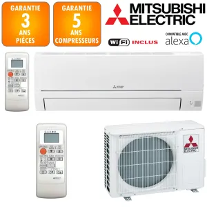 Climatiseur Réversible Mitsubishi MSZ-HR35VFK