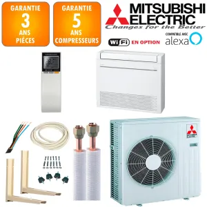 Pack Climatiseur à faire poser Console Mitsubishi MFZ-KT50VG