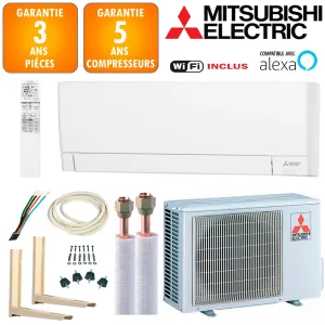 Pack Climatiseur à faire poser Mitsubishi MSZ-AY42VGK
