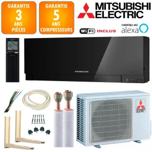 Pack Climatiseur à faire poser Mitsubishi MSZ-EF35VGKB
