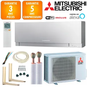 Pack Climatiseur à faire poser Mitsubishi MSZ-EF35VGKS
