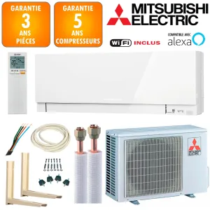 Pack Climatiseur à faire poser Mitsubishi MSZ-EF35VGKW