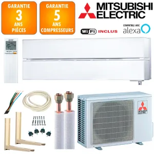 Pack Climatiseur à faire poser Mitsubishi MSZ-LN25VGV