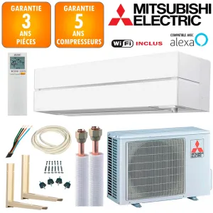 Pack Climatiseur à faire poser Mitsubishi MSZ-LN25VGW
