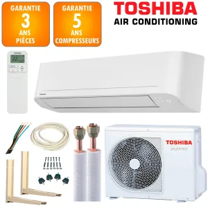 Pack Climatiseur à faire poser Mural TOSHIBA Yukai R32 RAS-18S4KVG-E