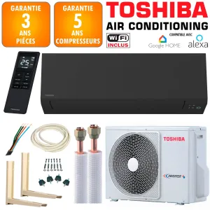 Pack Climatiseur à faire poser Toshiba Shorai Edge 10 Black