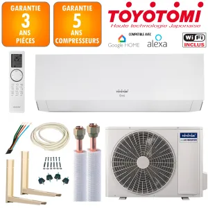 Pack Climatiseur à faire poser Toyotomi Erai 12