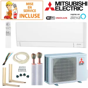 Pack Confort Climatisation Mitsubishi MSZ-AY35VGK