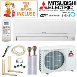 Pack Confort Climatisation Mitsubishi MSZ-HR50VFK