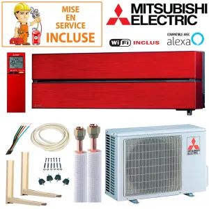 Pack Confort Climatisation Mitsubishi MSZ-LN25VGR