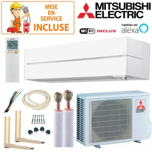 Pack Confort Climatisation Mitsubishi MSZ-LN25VGW