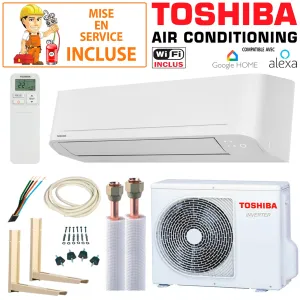 Pack Confort Climatisation Toshiba Yukai RAS-B10S4KVG-E