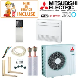 Pack Confort Climatiseur Console Mitsubishi MFZ-KT50VG