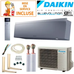 Pack Confort Climatiseur Daikin EMURA 3 FTXJ20AS