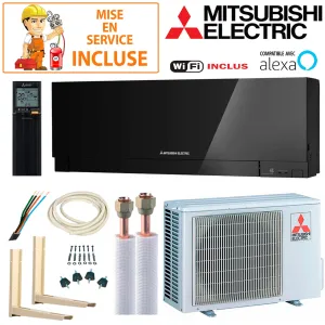 Pack Confort Climatiseur Mitsubishi MSZ-EF25VGKB