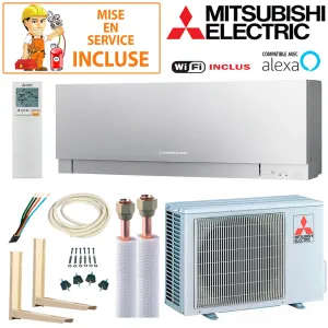 Pack Confort Climatiseur Mitsubishi MSZ-EF25VGKS