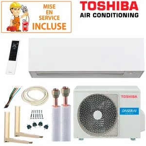 Pack Confort Climatiseur Toshiba DAISEIKAI R32 RAS-B10S4KVPG-E