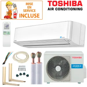 Pack Confort Climatiseur Toshiba DAISEIKAI R32 RAS-B10S4KVPG-E