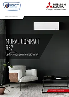 Fiche commerciale Pack Climatisation Mitsubishi Mural MSZ-AY25VGK