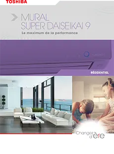 Fiche commerciale Pack Confort Climatiseur Toshiba DAISEIKAI R32 RAS-13PKVPG-E
