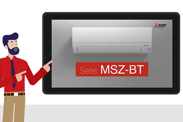 Vidéo commerciale Pack Climatisation Mitsubishi Réversible MSZ-BT35VGK